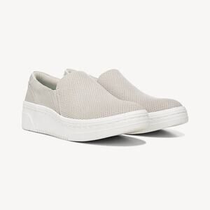 Dr Scholl's Women's 10M Oyster Microfiber Madison Slip On Shoes Comfort LB13-16